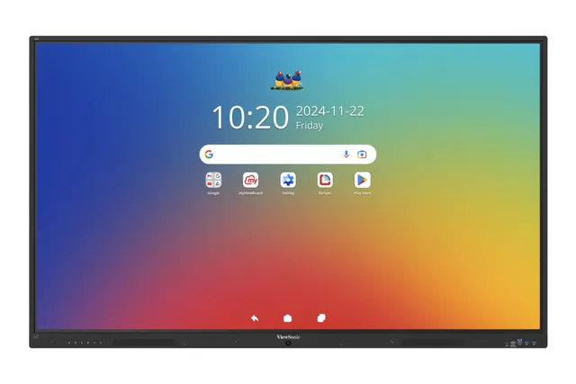 Viewsonic Viewboard Interactive Display Whiteboard 65" 4K Android EDLA 64-Point Touch 20W Speakers IFP6535-1-1C