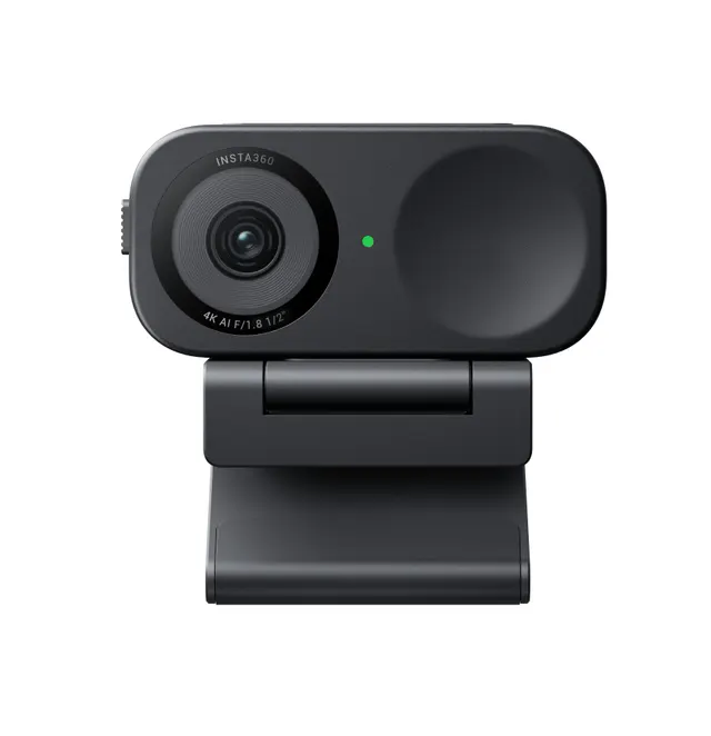Insta360 Link 2C 4K AI Webcam with AI Auto Framing 1/2" Sensor AI Noise Reduction Graphite Black LINK2C01