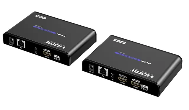 Lenkeng HDMI Extender over IP 4K60Hz 120m 1G IR Loop LKV483PRO