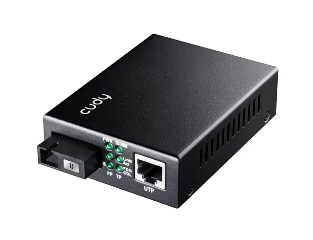 Cudy Fiber Media Converter Gigabit Side B TX1550nm RX1310nm SM 20Km SC MC100GSB-20B