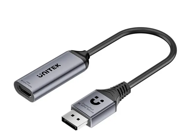 Unitek DisplayPort 1.4 to HDMI 2.1 Female Adaptor 8K60Hz V1617A