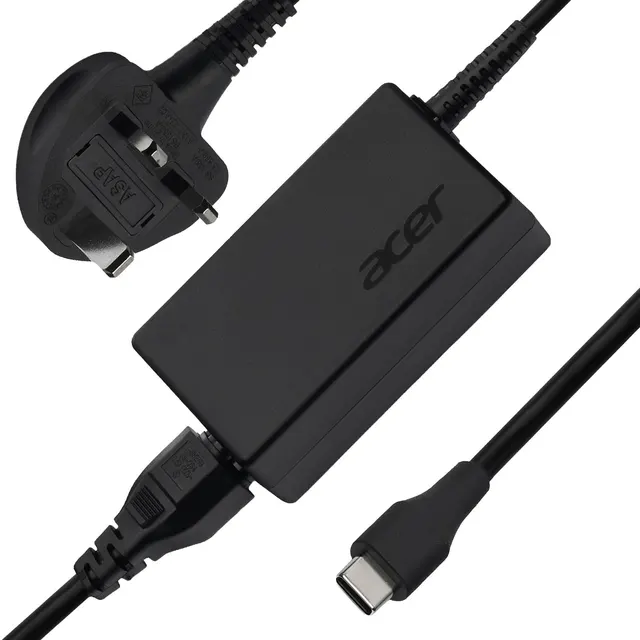 Acer Laptop Power Adapter 65W Type-C UK Plug APS022