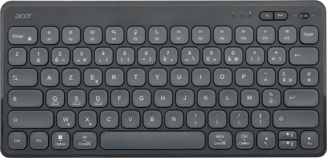 Acer Keyboard Wireless Mini 2.4Ghz/Bluetooth Rechargeable