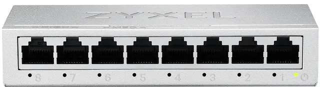 Zyxel Switch Gigabit Ethernet 8-Port Metal with QoS UK Plug GS-108BV5