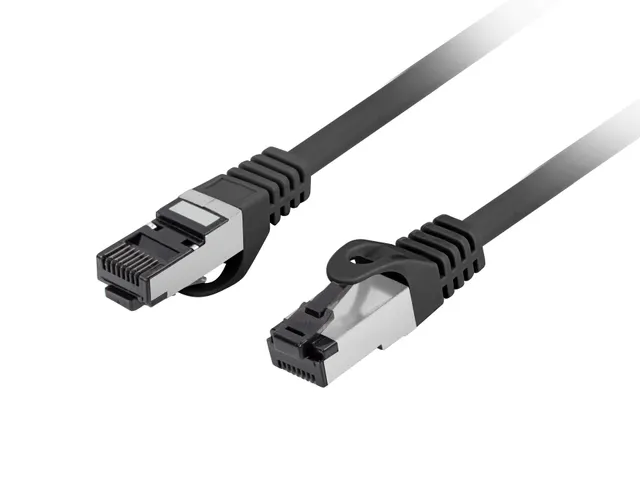 Lanberg Patch Cable CAT8.1 S/FTP CU LSZH 1.0m Black