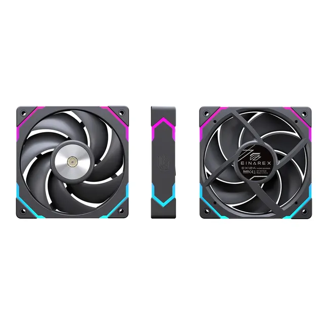 Einarex Gaming Fan ARGB 120 EX12A Black