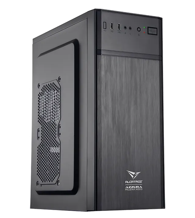 Alcatroz PC Case M-ATX AZZURA MILLENIA  MILLENIA ECO M300 with 250W PSU