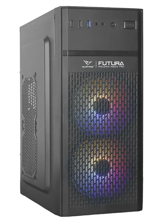 Alcatroz PC Case M-ATX FUTURA MILLENIA ECO M800 PRO with 250W PSU