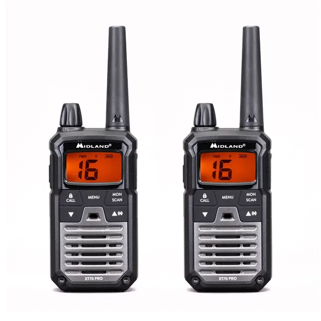 Midland Radio Walkie Talkies XT70 Pro (Pair)