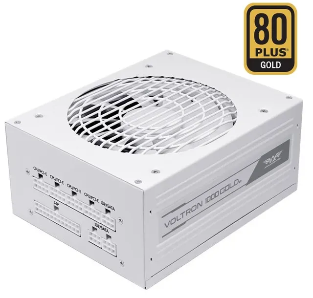 Armaggeddon Gaming PSU 1000W Modular & Certified 80+ VOLTRON GOLD 1000 White