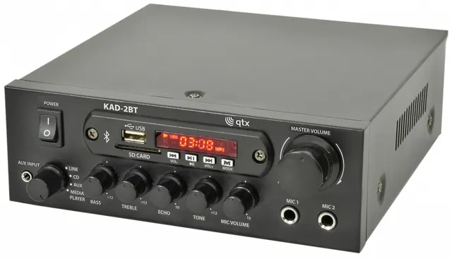 QTX KAD-2BT Amplifier USB/FM/BT 70W 103.122UK