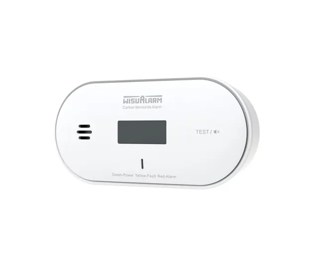 Dahua WisuAlarm Wireless Standalone Carbon Monoxide-Temperature-Humidity-LCD HY-GC30A