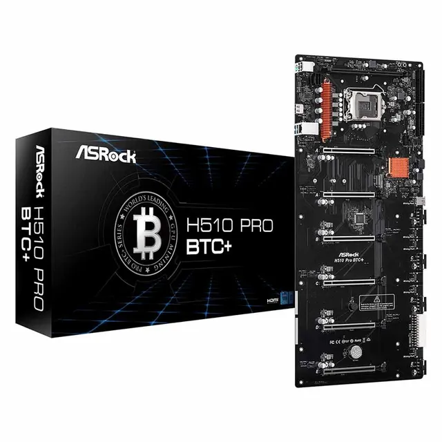 H510 PRO BTC+ MOTHERBOARD INTEL 1200 ASROCK