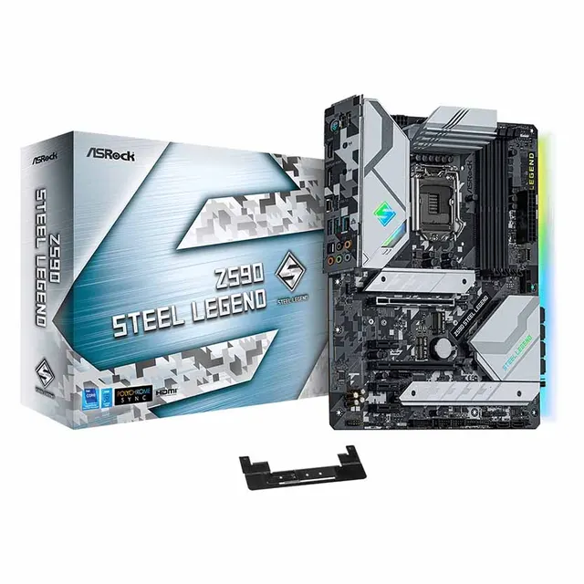 Z590 STEEL LEGEND MOTHERBOARD ATX LGA1200 (GEN 11TH) ASROCK
