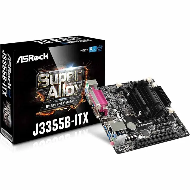 J3355B-ITX MOTHERBOARD INTEL PENTIUM MINI ITX ASROCK