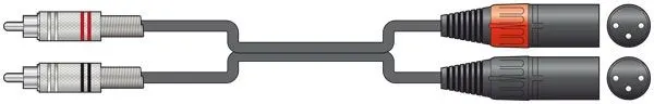 Chord Classic 2 RCA-2 XLRM 1.5m 190.058UK