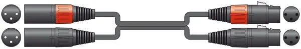 Chord Classic 2 XLRF-2 XLRM 3.0m 190.030UK