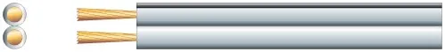 Mercury Economy Speaker Cable 2 x 2.5mm White 100m 807.055UK