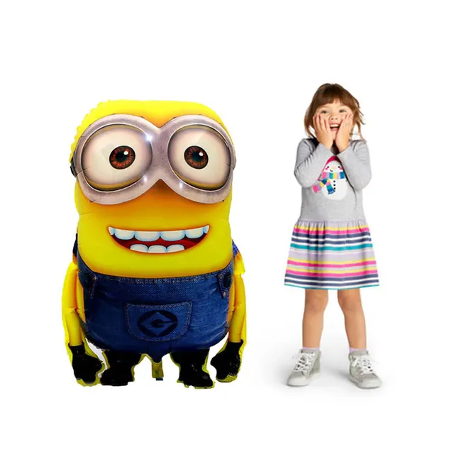 Huge Minion Balloon 91*64cm For Birthday Event, Decoration Part