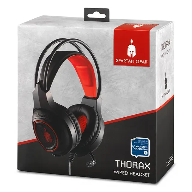 Spartan Gear Thorax Wired Headset For PC / Xbox One / Ps4