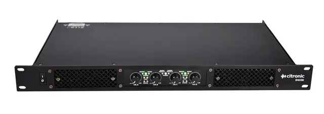 Citronic Amplifier D4350 4x350W 4ohm Quad Power Class-D 172.144UK
