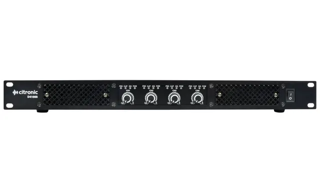 Citronic D41000 Quad Power Class-D 4ohm Amplifier 4x1000W 172.149UK