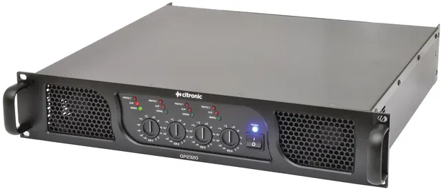Citronic QP2320 4x580W@2ohms Quad Power Amplifier 172.243UK