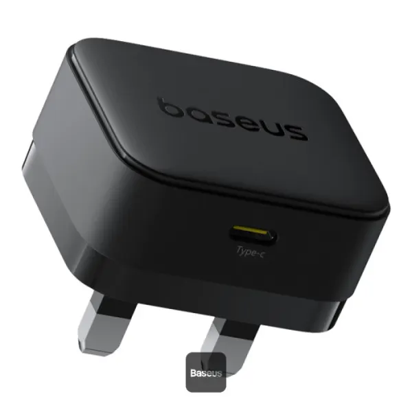 Baseus Charger Wall 20W USB-C PALM Series UK Black