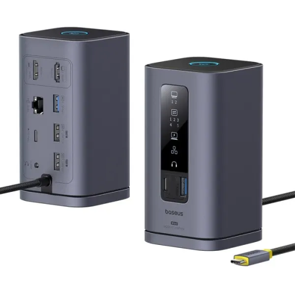 Baseus Spacemate Series 10-in-1 Docking Station Dual Display for MAC