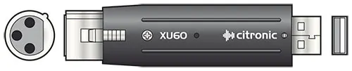 Citronic XU60 XLR-Female to USB-A Adaptor 173.602UK
