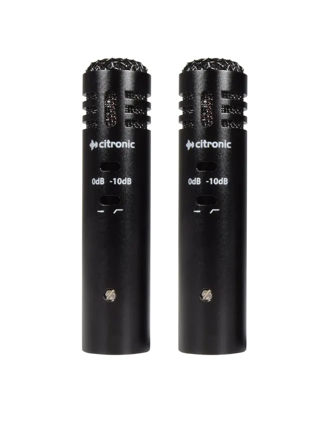 Citronic Microphone Wired EC20 Condenser Mic Stereo (Pair) 173.847UK
