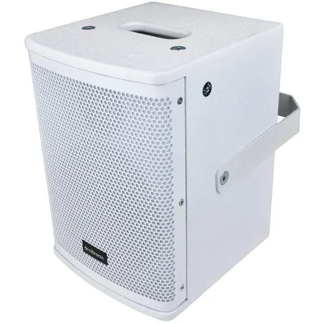 Citronic CUBA-6W White Full Range 6'' Passive MDF Speaker 200W 178.747UK