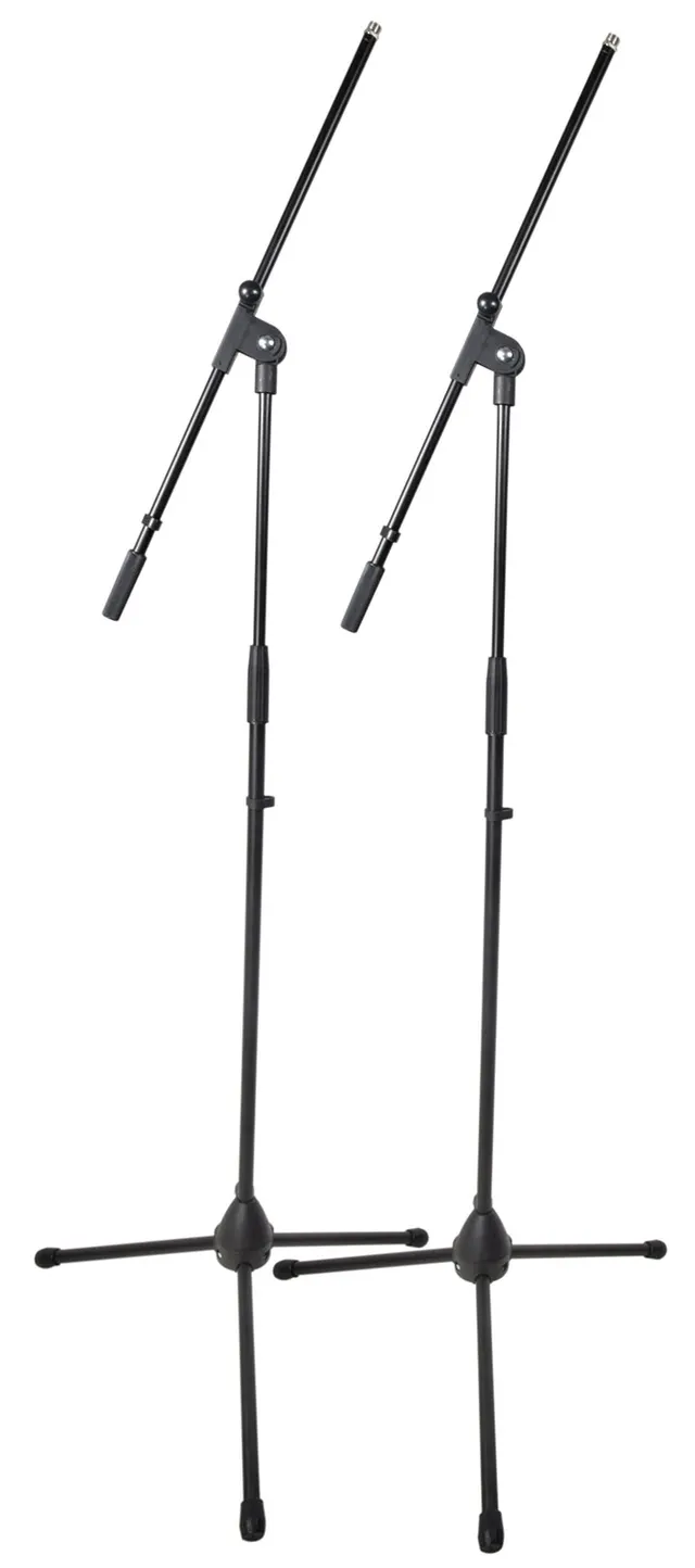 Chord Microphone Stand w/Adjust Boom Arm (Set of 2 + Carry Case) 181.061UK