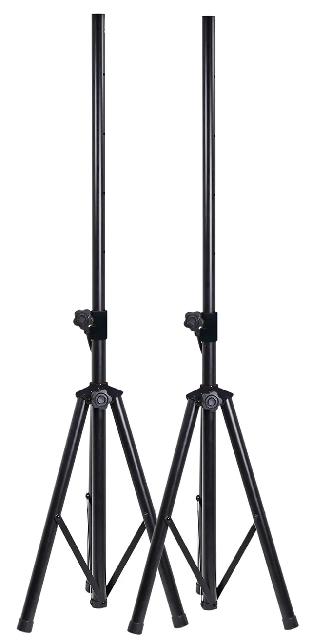 QTX Speaker Stand Floor Set of 2 Stands + Carry Case 181.182UK