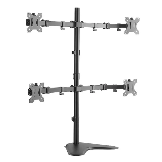 Logilink Quad Monitor Desk Stand | 13-32 | Max.8kg Adj 180