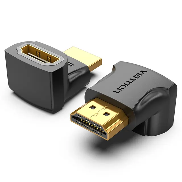 Vention HDMI Right Angle Adaptor Male to Female 270 Degree 4K60Hz AINB0