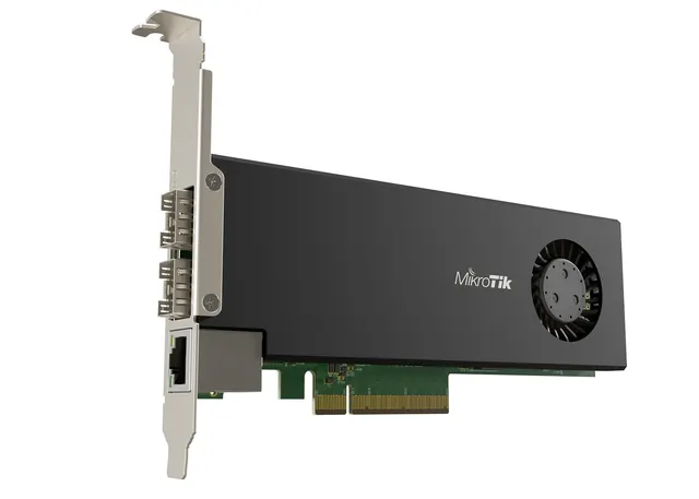 MikroTik 25G SFP PCIe Network Card/Router CCR2004-1G-2XS-PCIE