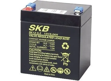 SKB Lead Acid Battery 12V 5.2AH SK12-52