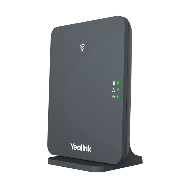 Yealink IP Phone Cordless DECT Base for Up to 10 DECT Handsets W70B