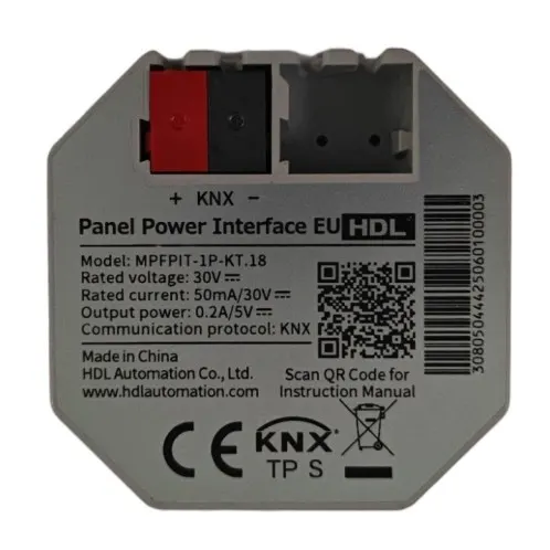 HDL Panel TILE SERIES Power Interface for 1,2,4,8 Button V2.1