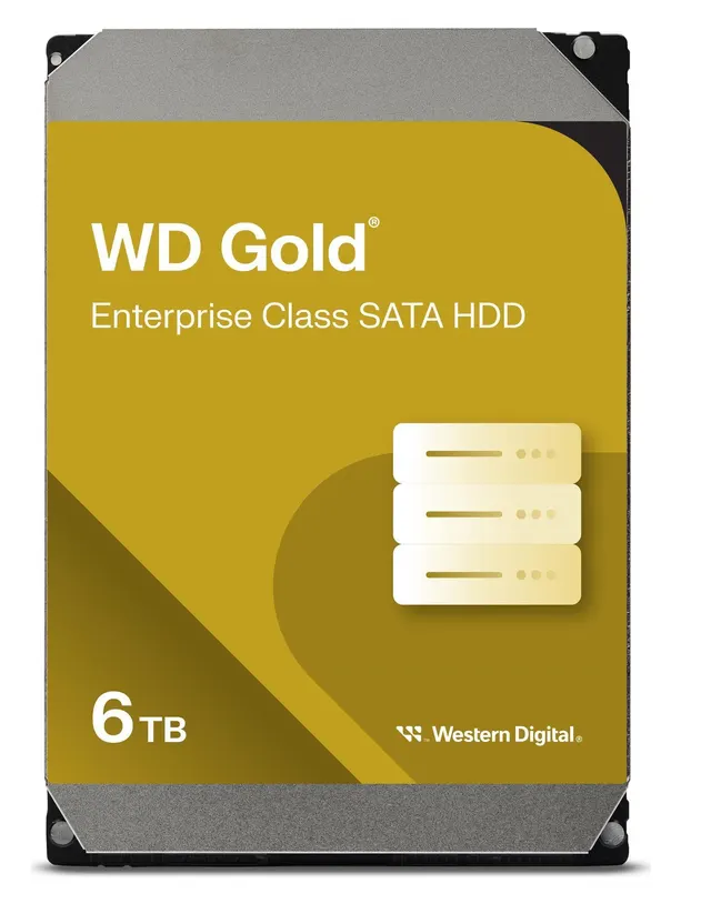 Western Digital HDD 3.5'' GOLD ENTERPRISE/NAS 6TB WD6004FRYZ