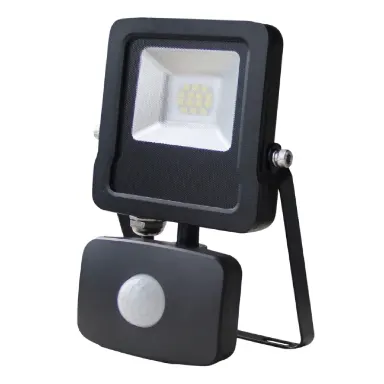 GBC ON NIGHTGUARD 10B Outdoor LED Floodlight PIR 10W Black