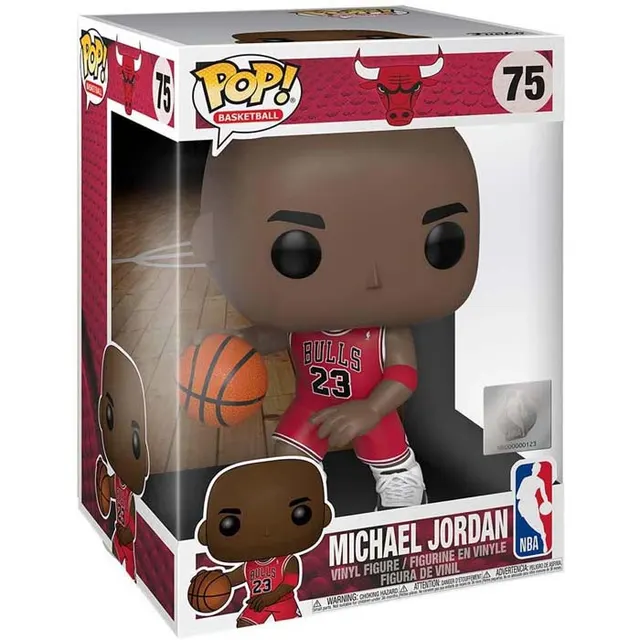 FUNKO POP! NBA: Bulls - Michael Jordan 10" (Red Jersey)