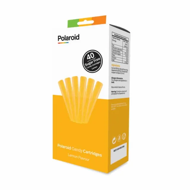 40 x Lemon flavour Candy Cartridges (Yellow)
