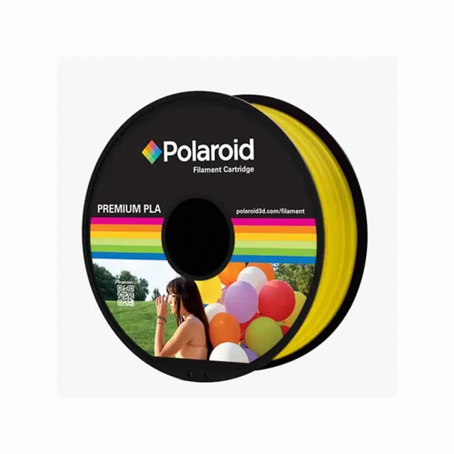 PLA - POLAROID TRANSPARENT GLASS LEMON YELLOW UNIVERSAL 1Kg PREMIUM FILAMENT 1.75MM