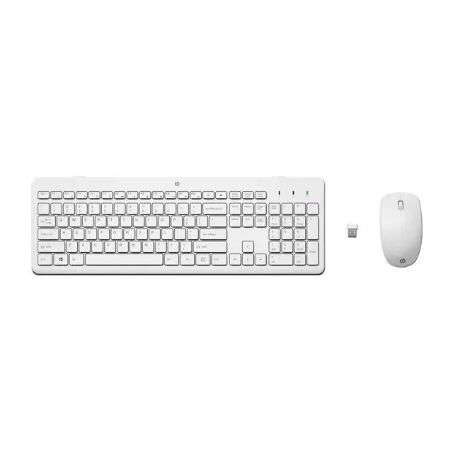 HP 230 Wireless Mouse and Keyboard Combo - White