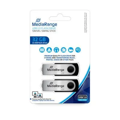 MediaRange USB 32GB Pack 2