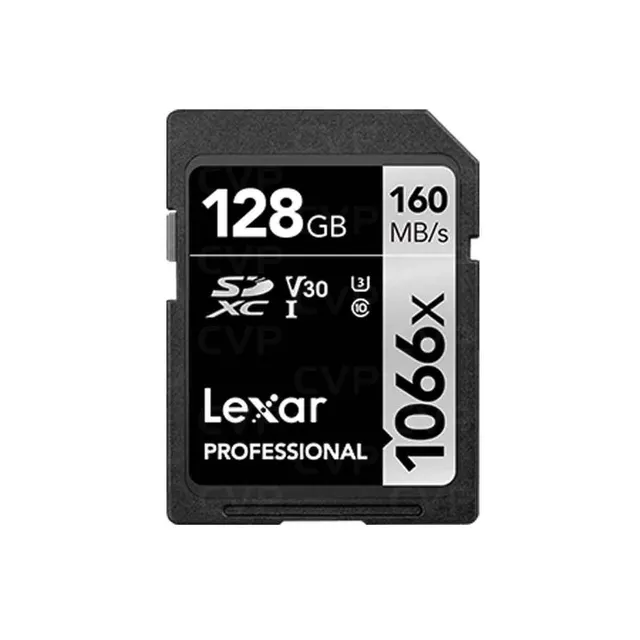 Lexar Professional 1066x SDXC™ UHS-I Card Silver 128GB