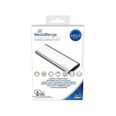 MediaRange External USB Type-C SSD 480GB