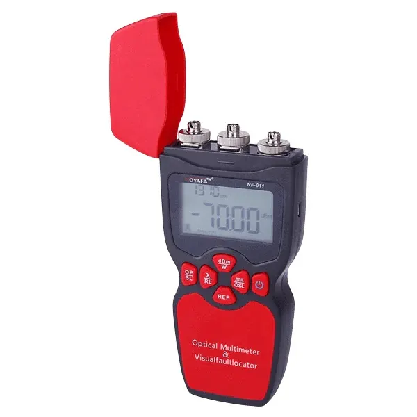 Noyafa Fiber Optic Multimeter with Power Meter, Light Source & Visual Fault Locator NF-911C